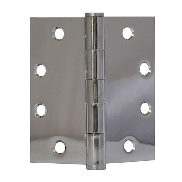 Don-Jo Full Mortise Plain Bearing 4-1/2" x 4-1/2" Standard Weight Template Square Corner Hinge PB74545651 - main